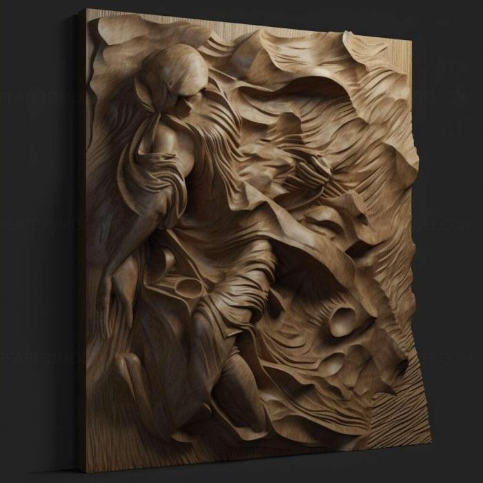 نموذج ثلاثي الأبعاد لآلة CNC 3D Art 